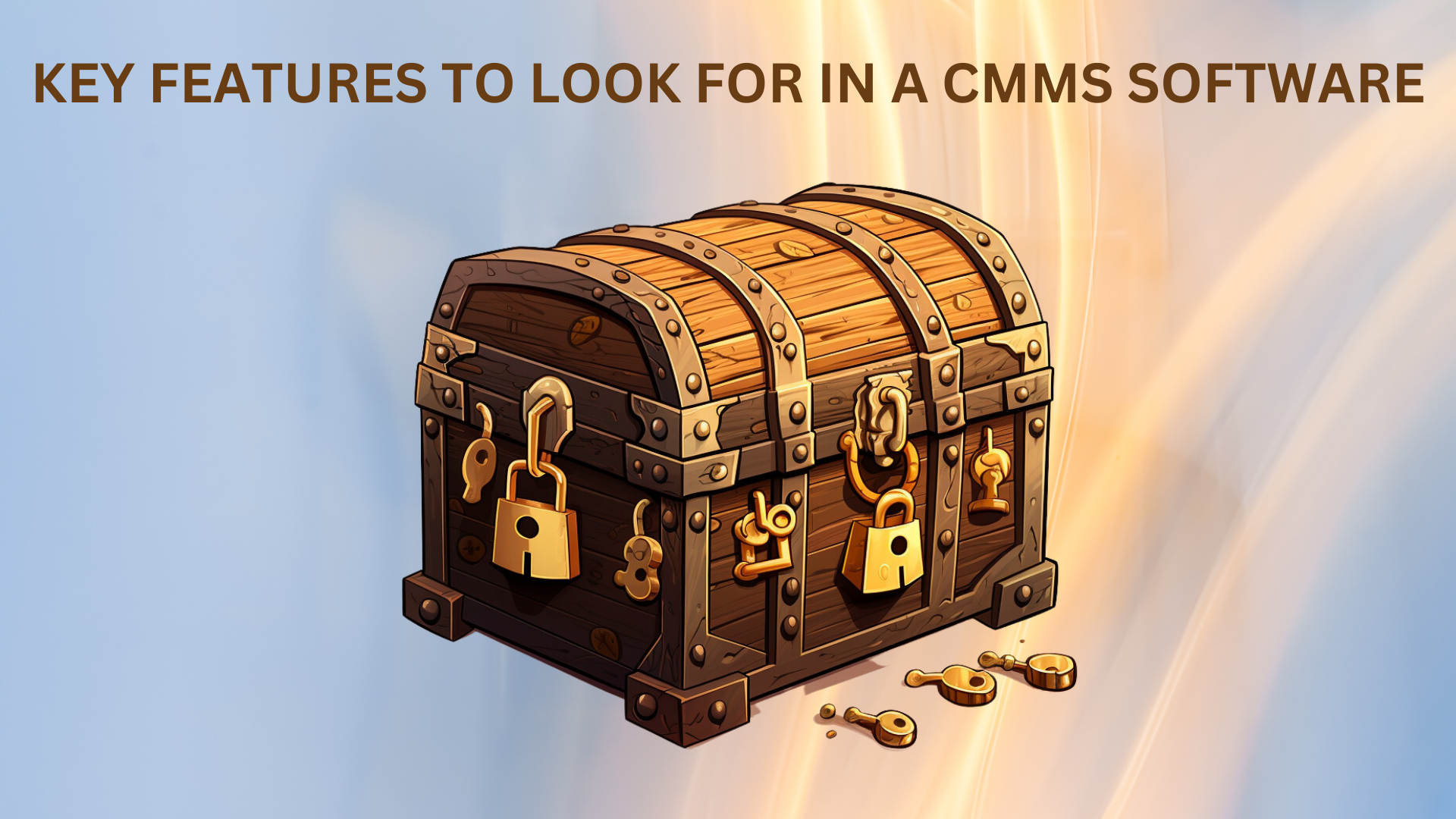 Image showing a the concept of a validated CMMS, with emphasis on its security.