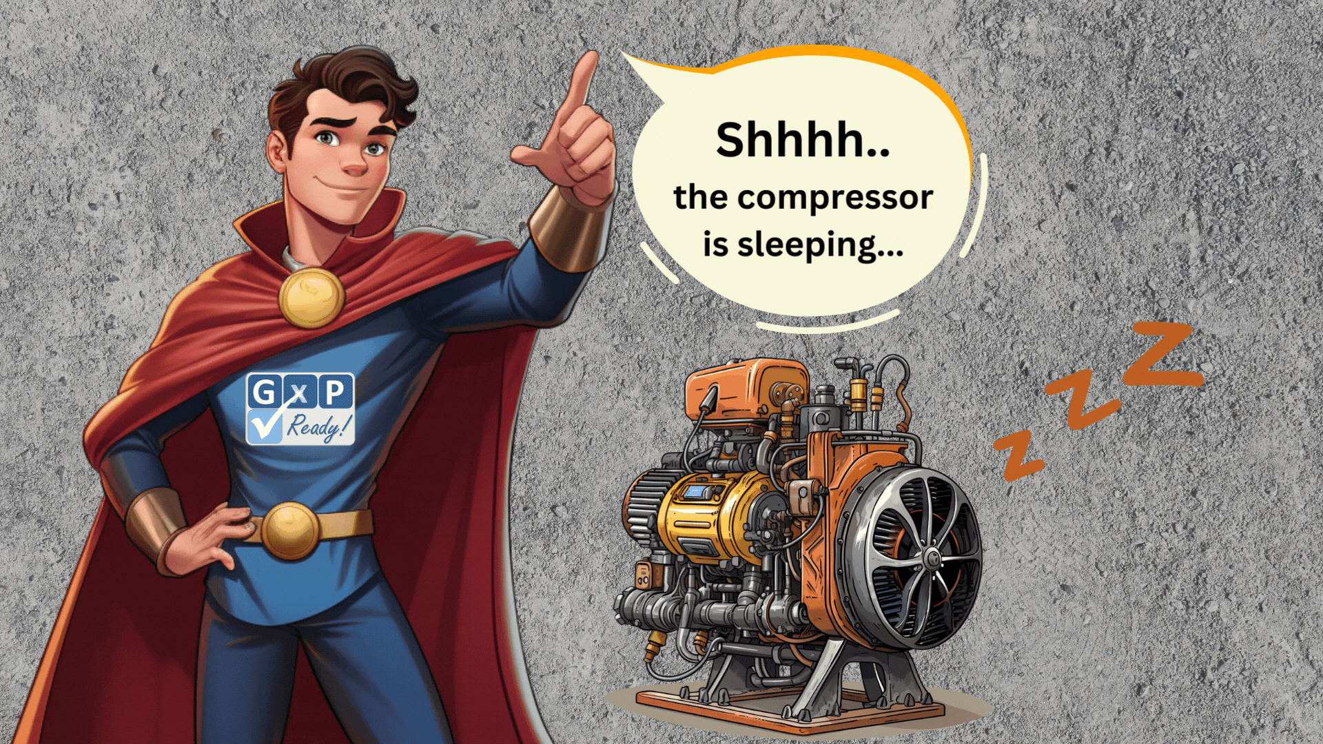 Image depicting equipment running smoothly and quietly and how GxPReady suite CMMS software can help achieve that